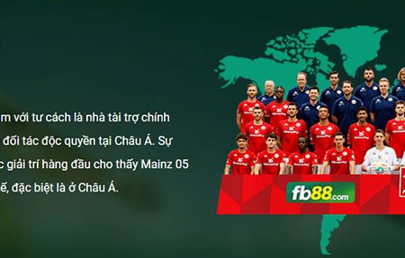 Fb88 trở thành đối tác cá cược của CLB Mainz 05 tại Châu Á